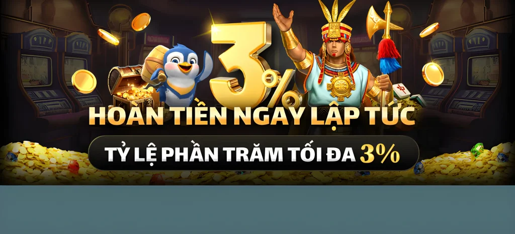 Nn88123 hoàn tiền lên tới 3%